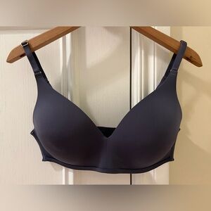Soma Size 34D Vanishing 360 Wireless Bra Navy Blue